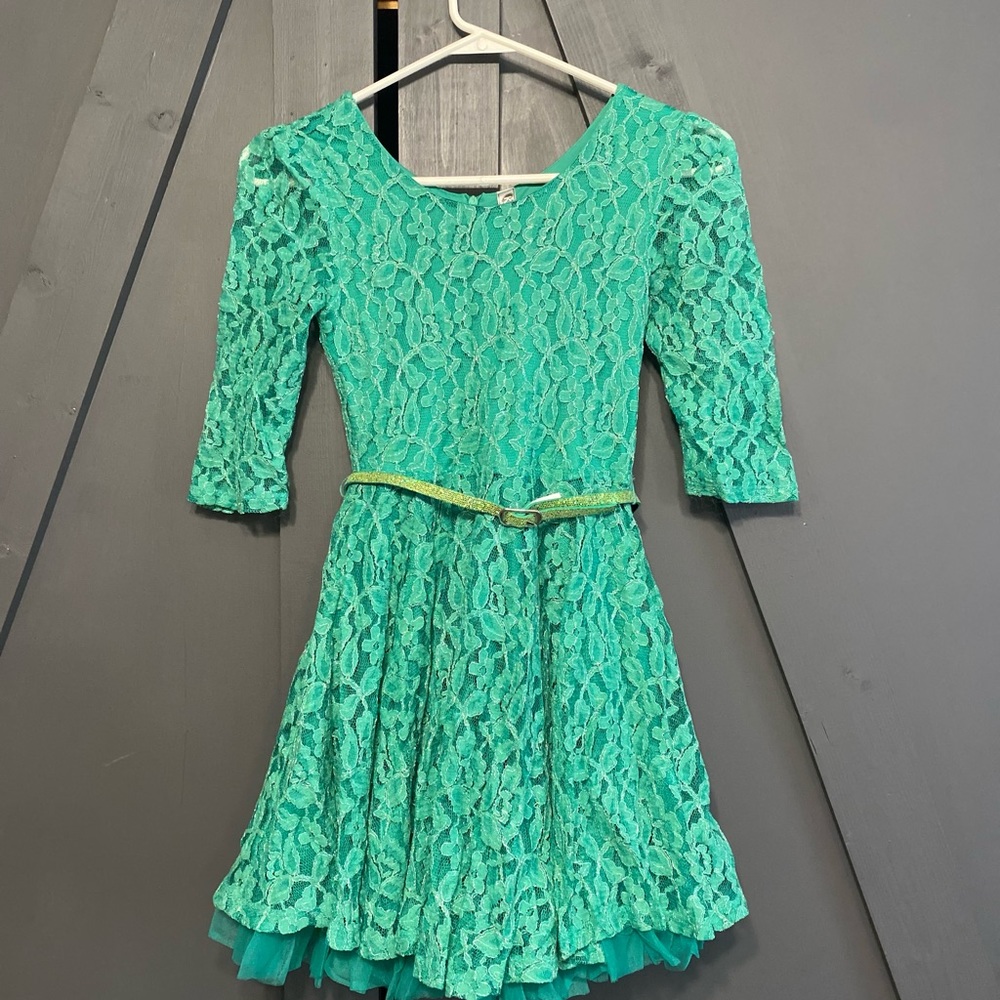 Girls Spring Lace Dress size 10